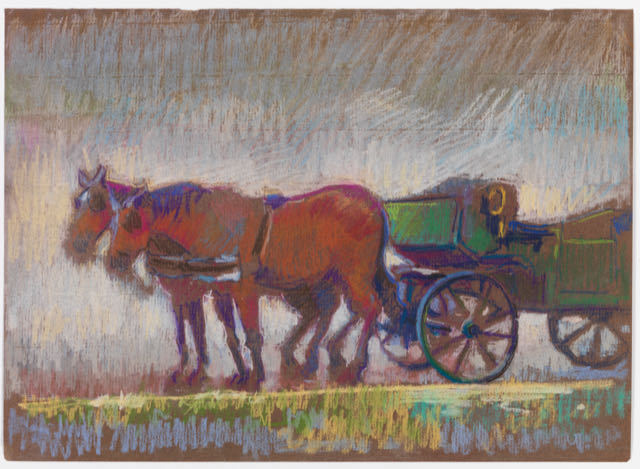 Carriage Horses by Mark Goldsworthy